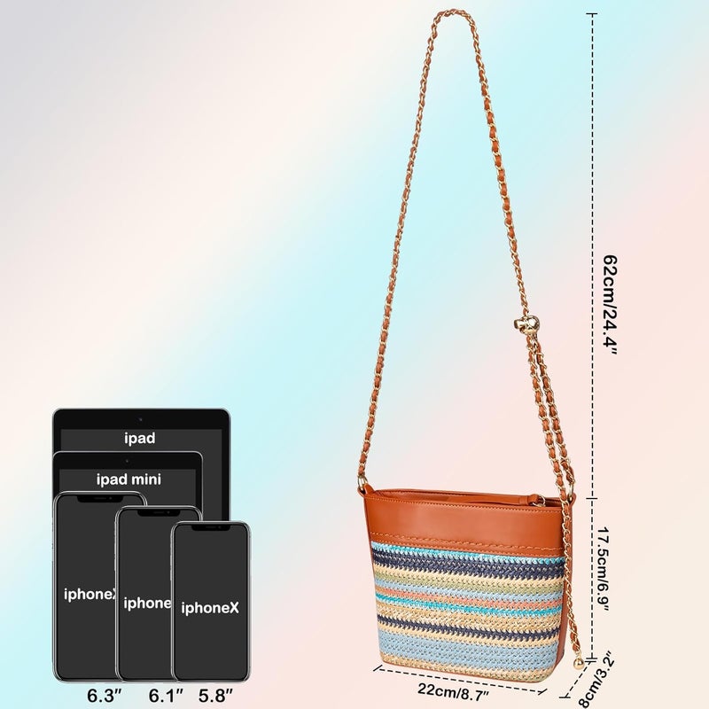 Gosect Shoulder Bag for Women, Cute Soft PU Leather Small Crossbody Purses Handbags, Trendy Underarm Bag Tote Purses for Women - Image 5